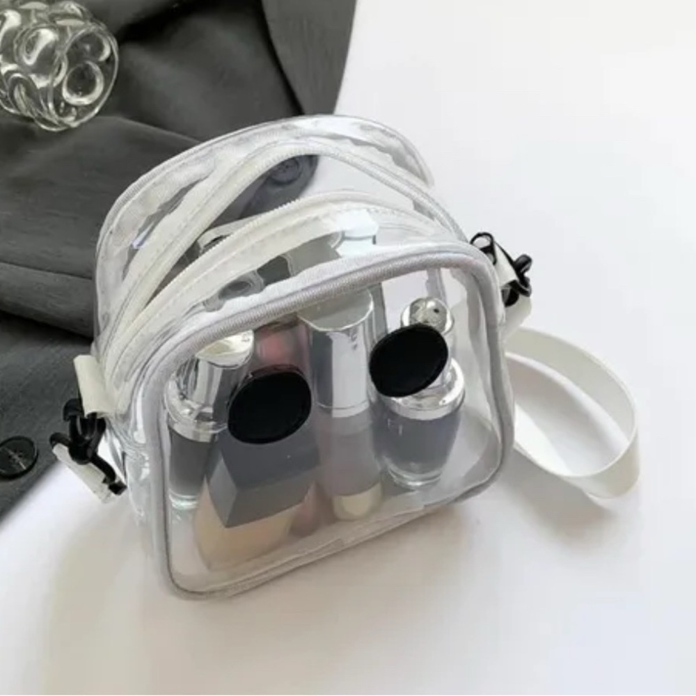 Clear Ghost Crossbody Bag Stadium Bag - Picture 5 of 5